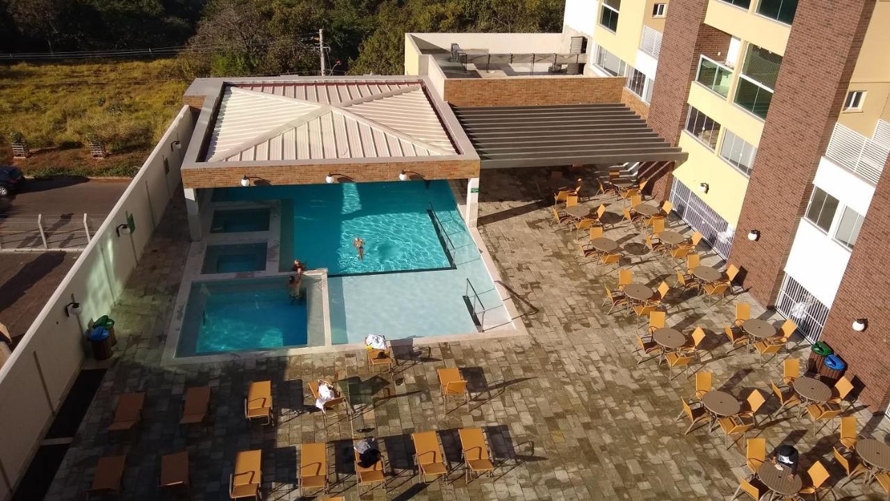 Piazza Com Acesso Ao Clube Diroma Aparthotel กัลดัสโนวัส ภายนอก รูปภาพ